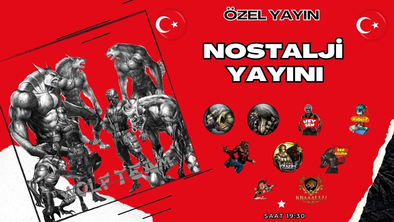 Wolfteam - Nostalji Yayını Yıkım Modu Kurallar Açıklama Kısmında (İnsan vs Kurt) #Wolfteam #4