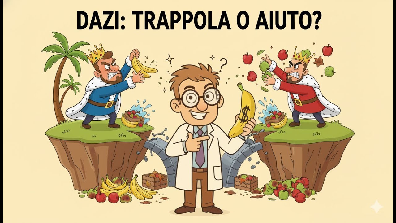 Cosa sono i DAZI? Spiegato semplice (🍌con le Banane! )