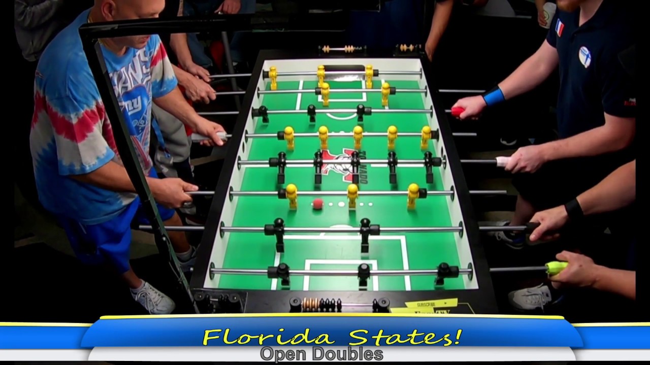 Florida State Foosball 2020 LIVE! Table 1