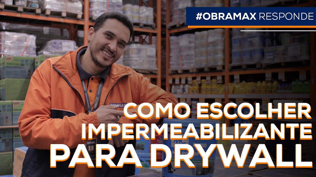Drywall para áreas úmidas | Impermeabilização de Drywall