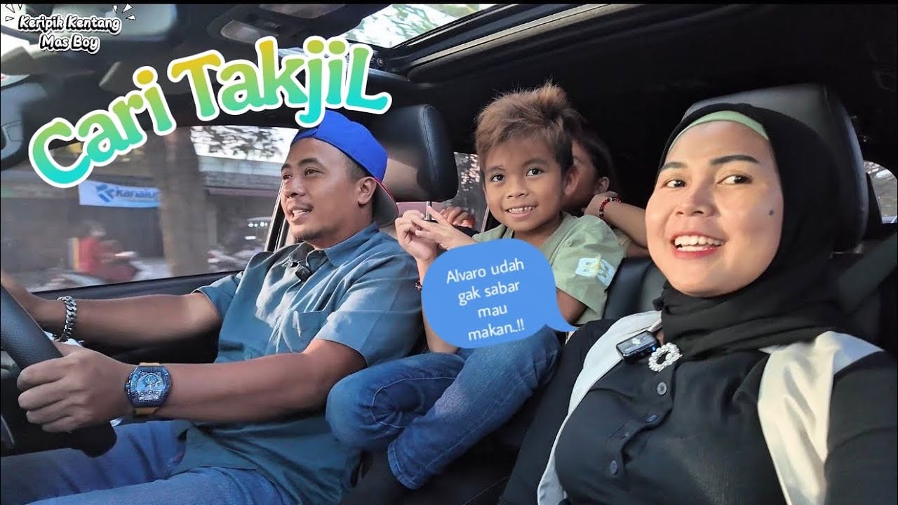 Ngabuburit keliling cari takjil untuk buka puasa #keripikkentangmasboy #youtube 