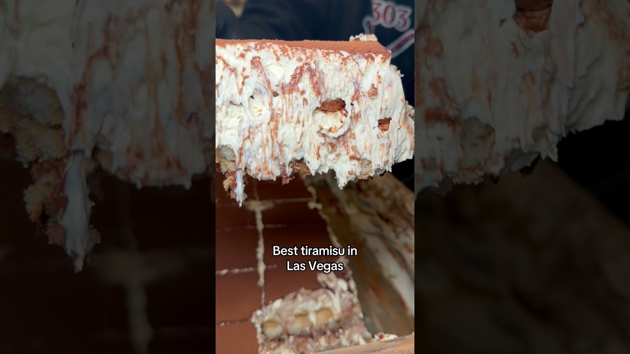 Best tiramisu in Las Vegas 