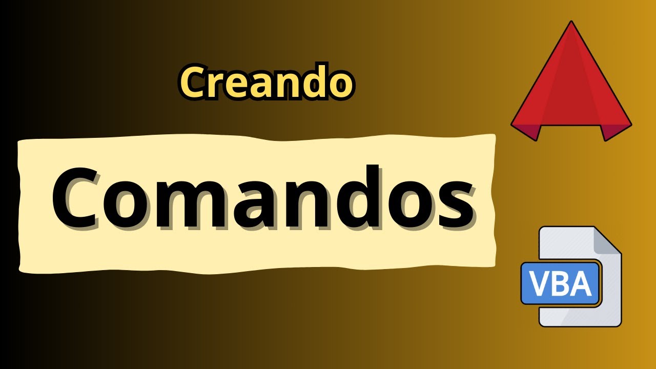 41  VBA AutoCAD - Creando comandos
