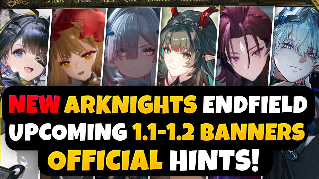 UPCOMING Arknights: Endfield NEW 1.1-1.2 Banner Predictions | ALL OFFICIAL 1.0 INFO