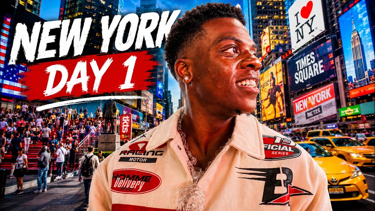 NEW YORK VLOG | DAY 1 ⭐