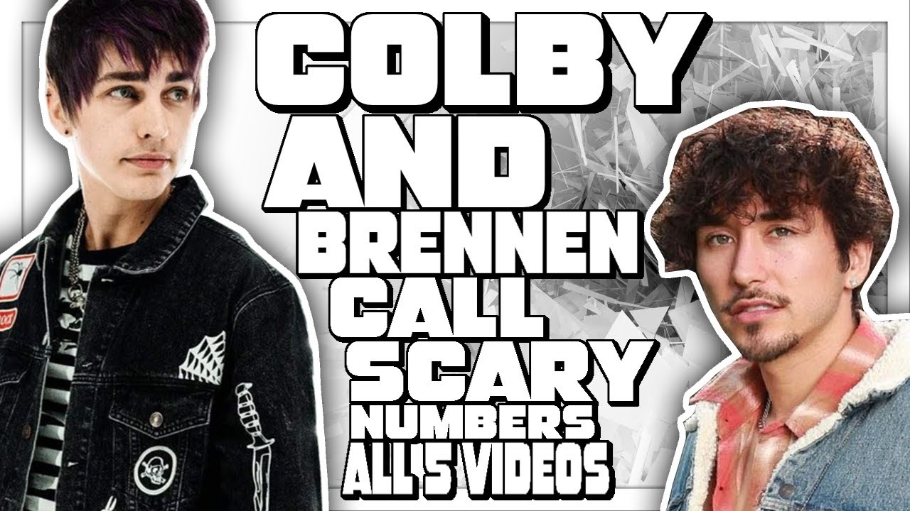 COLBY AND BRENNEN CALL SCARY NUMBERS | ALL FIVE VIDEOS
