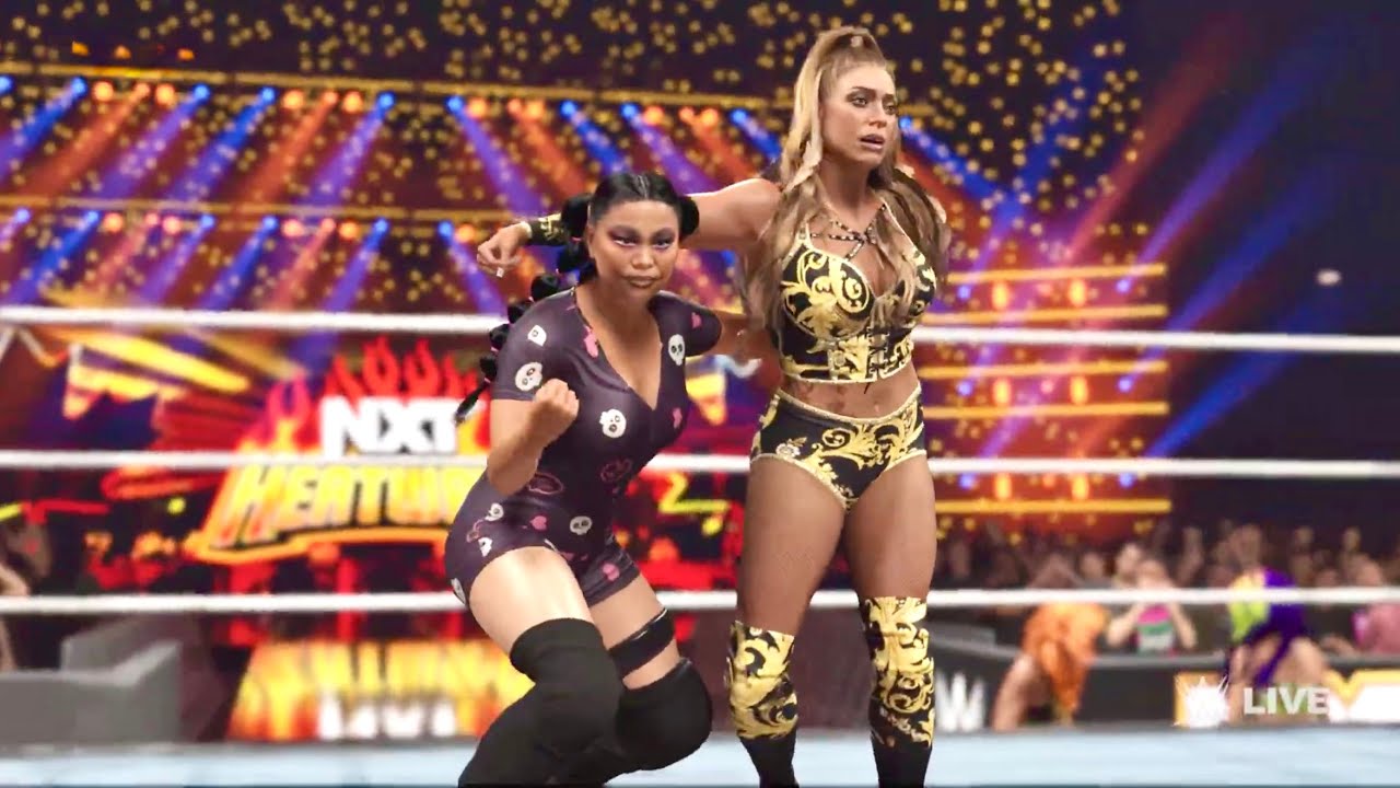 Wendy Choo Vs. Tegan Nox Vs. Gigi Dolin Vs. Elektra Lopez: NXT Women's Championship Match - WWE 2K25