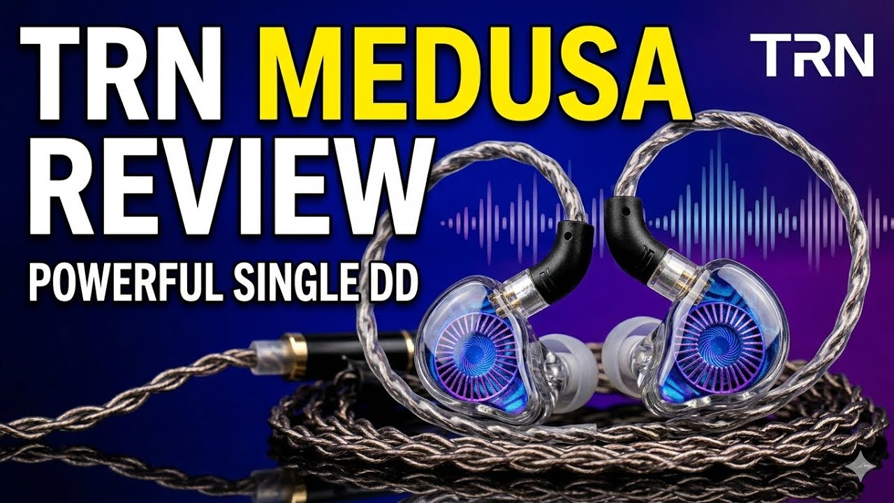 TRN Medusa Single DD iem Earphones | Review