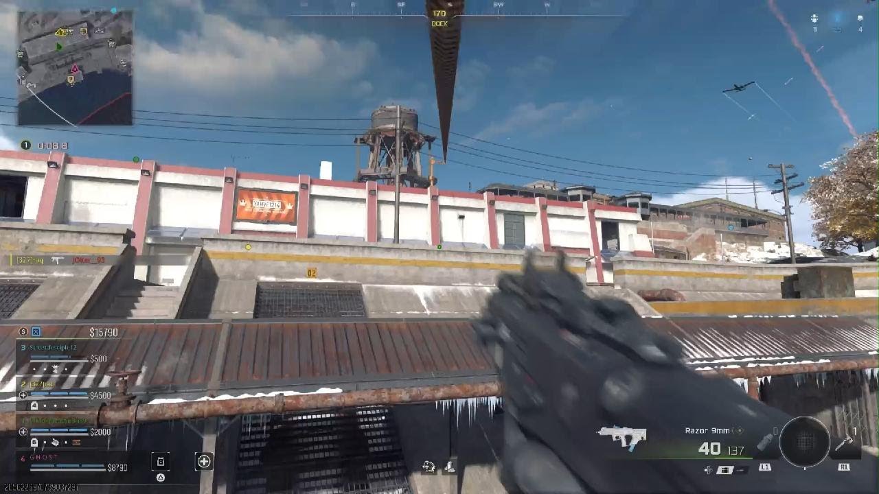 Call of Duty btw its bots and real people