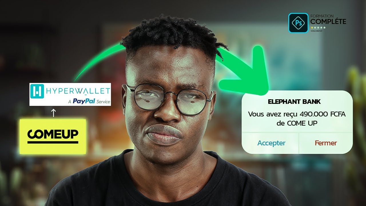 Comment retirer ses revenus sur Come UP