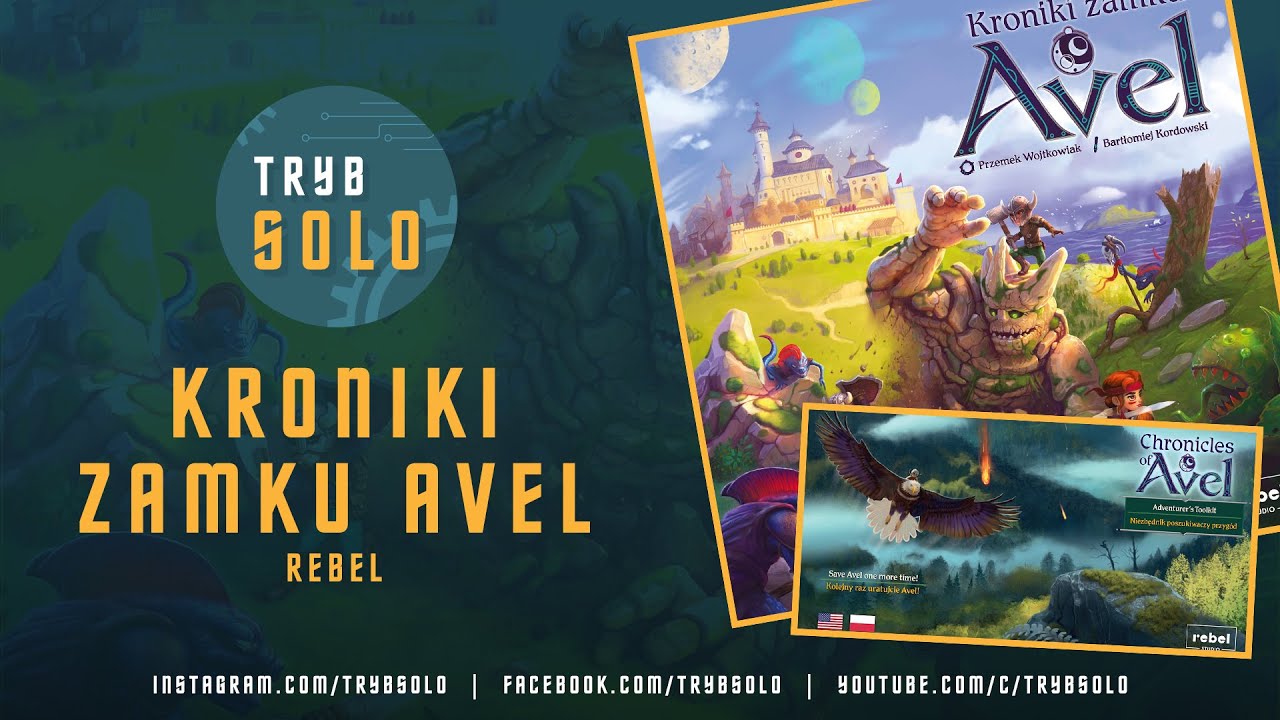 🇵🇱 Kroniki zamku Avel (Rebel) | omówienie, unboxing i pierwsze wrażenia