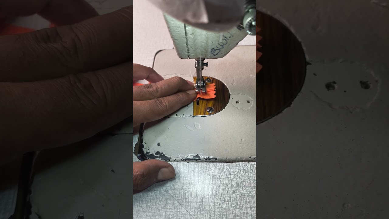 Cara mudah menjahit resliting tidak mudah lepas #sewing