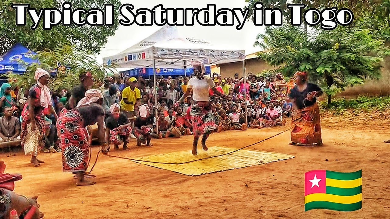 Typical Saturday dance party in Togo. Explore Africa with me.