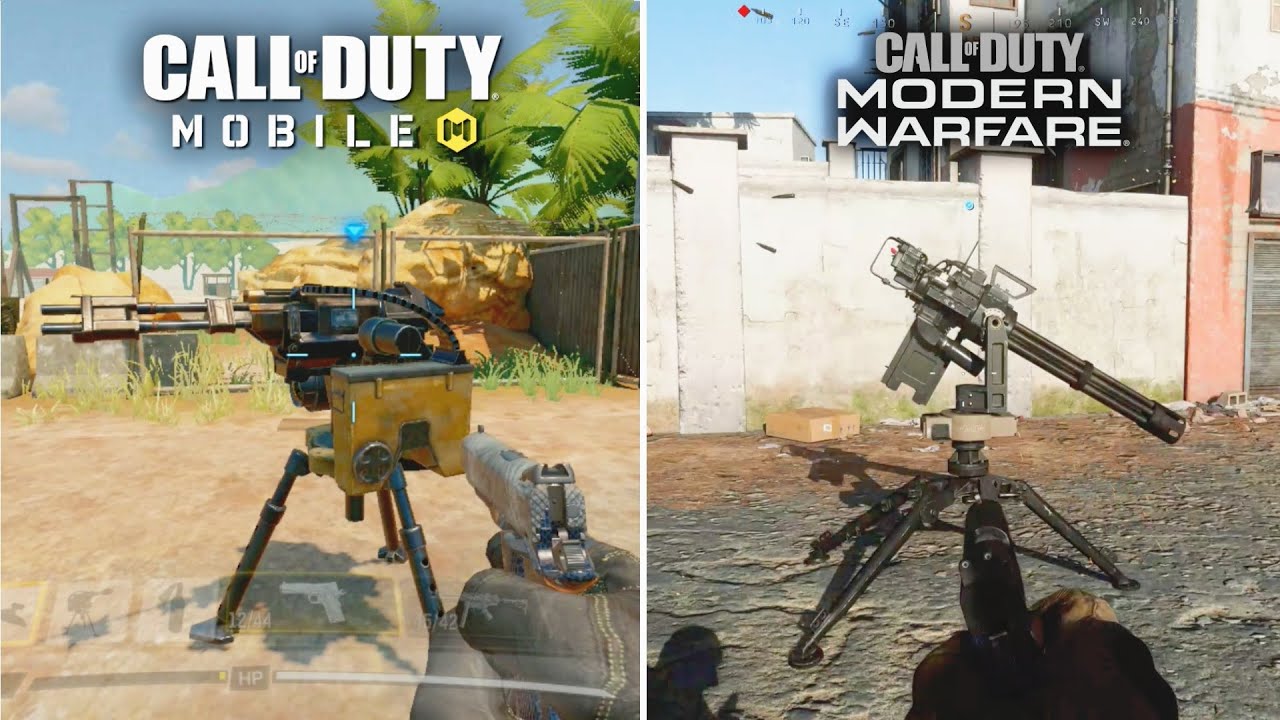 Cod Modern Warfare 2019 vs. Cod Mobile Scorestreaks Comparison (PC vs Mobile)