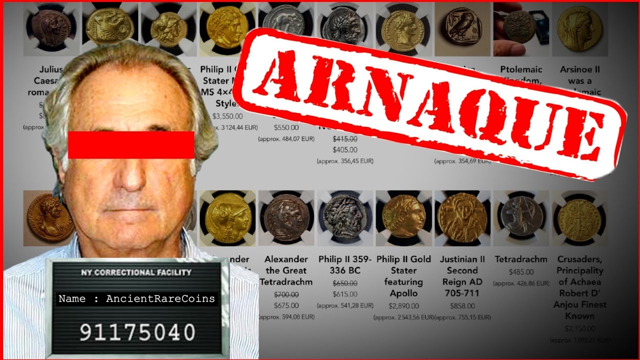 Этот (поддельный) нумизмат ОБМАНЫВАЕТ ВАС! (AncientRareCoins)