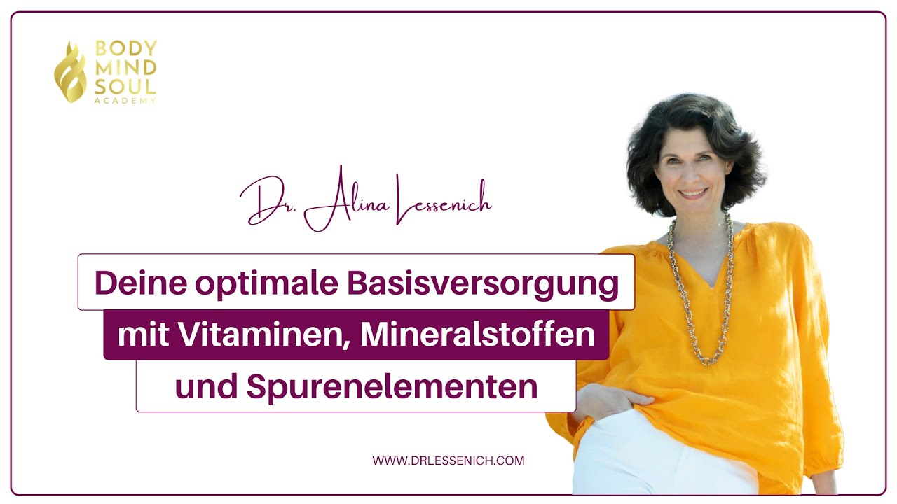 &bdquo;Deine optimale Basisversorgung mit Vitaminen, Mineralstoffen und Spurenelementen&ldquo;