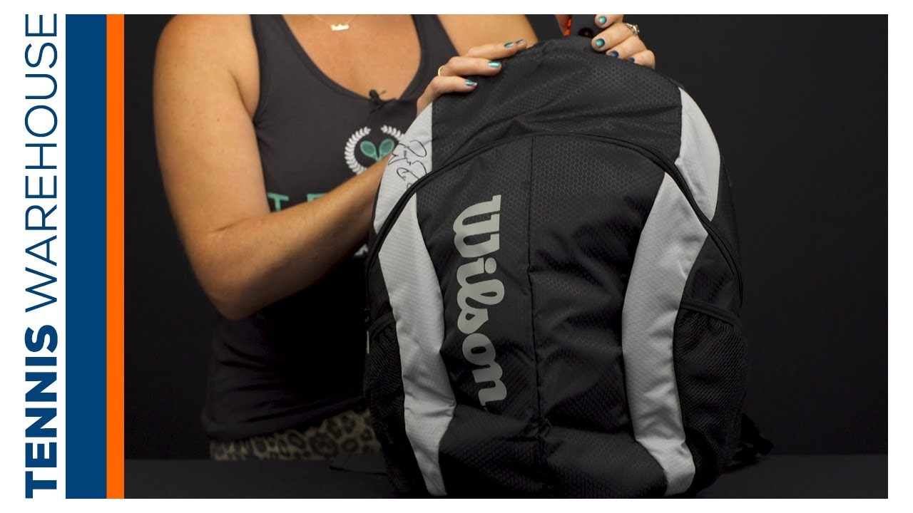 Product Video: Wilson Roger Federer Team Tennis Backpack