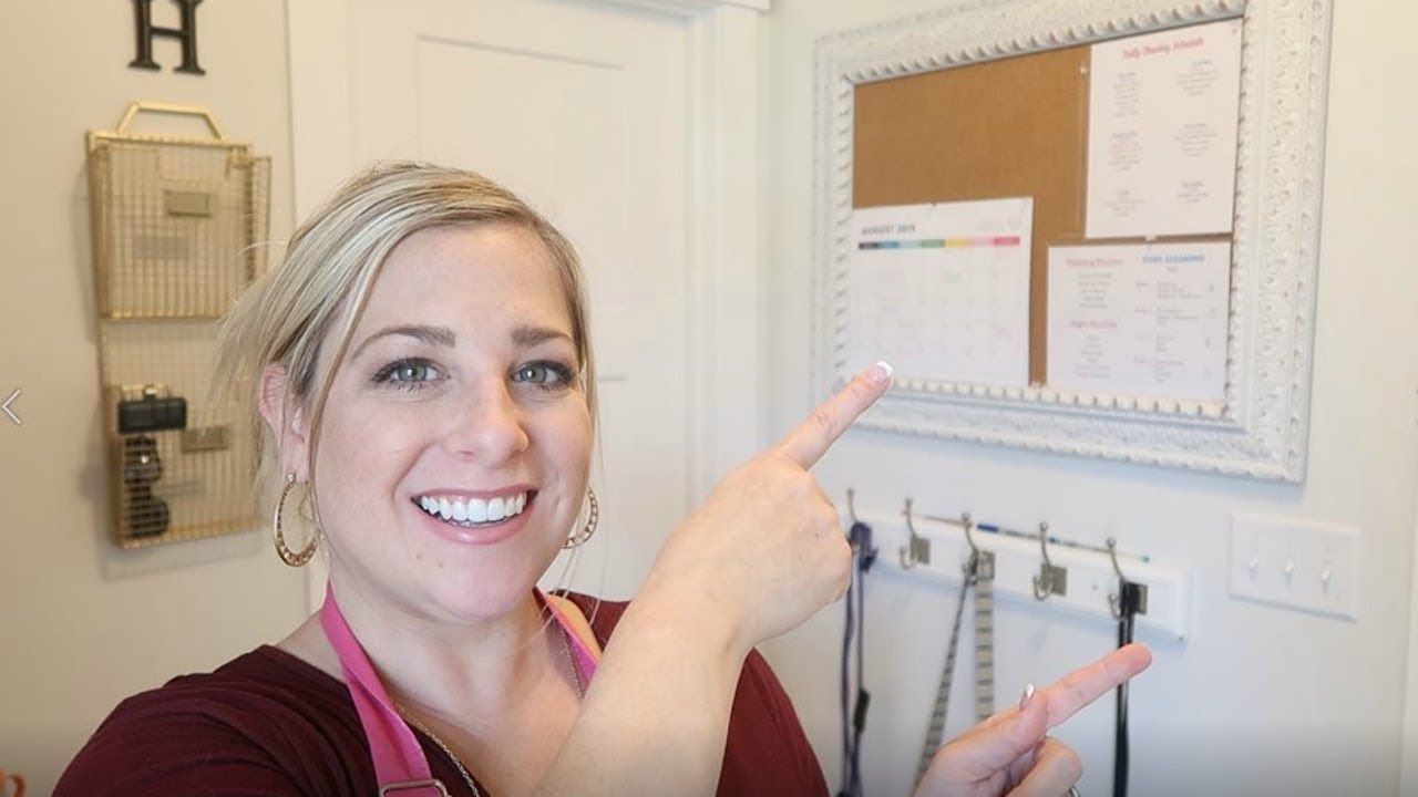 FAMILY COMMAND CENTER ~ Back To School ORGANIZATION