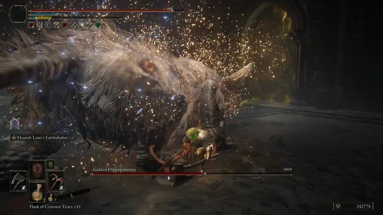 Golden Hippopotamus Boss Fight - ELDEN RING: SHADOW OF THE ERDTREE