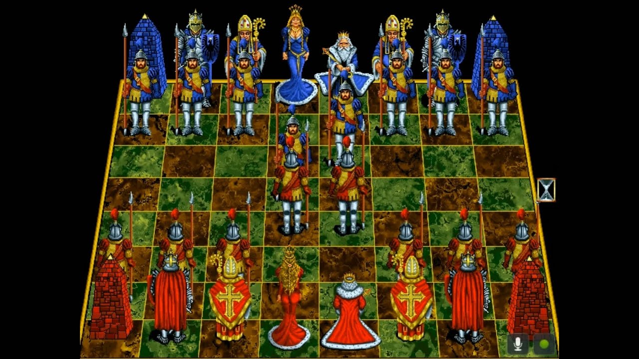 Battle Chess  Enhanced CD ROM InterplayMS DOS1992  I French Defense: Advance Variation