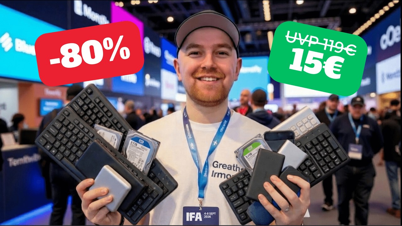 EXTREME Schnäppchen auf der Technik-Messe verhandeln!