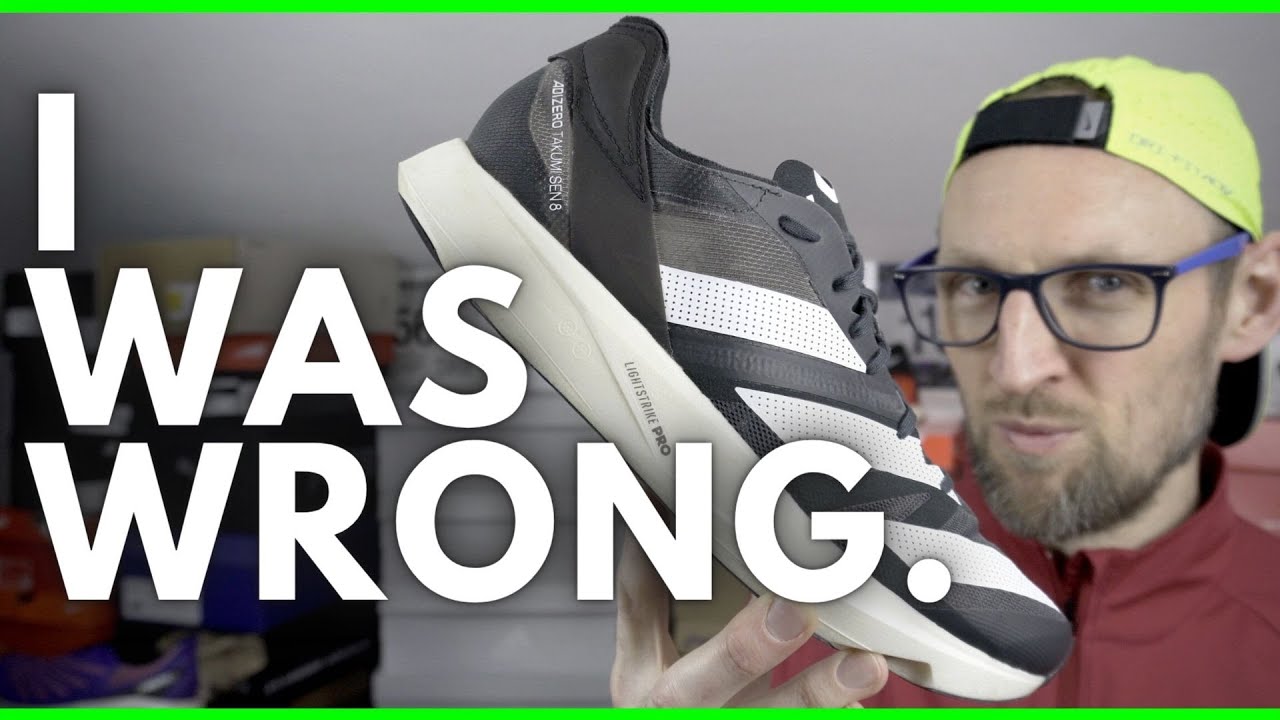 I WAS WRONG about the ADIDAS ADIZERO TAKUMI SEN 8