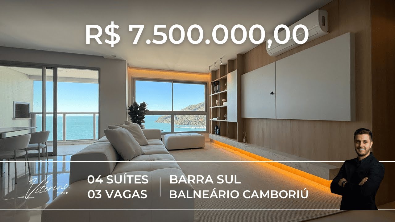 Apartamento quadra mar com vista de FRENTE MAR no Edifício Ilhas Marianas - Embraed