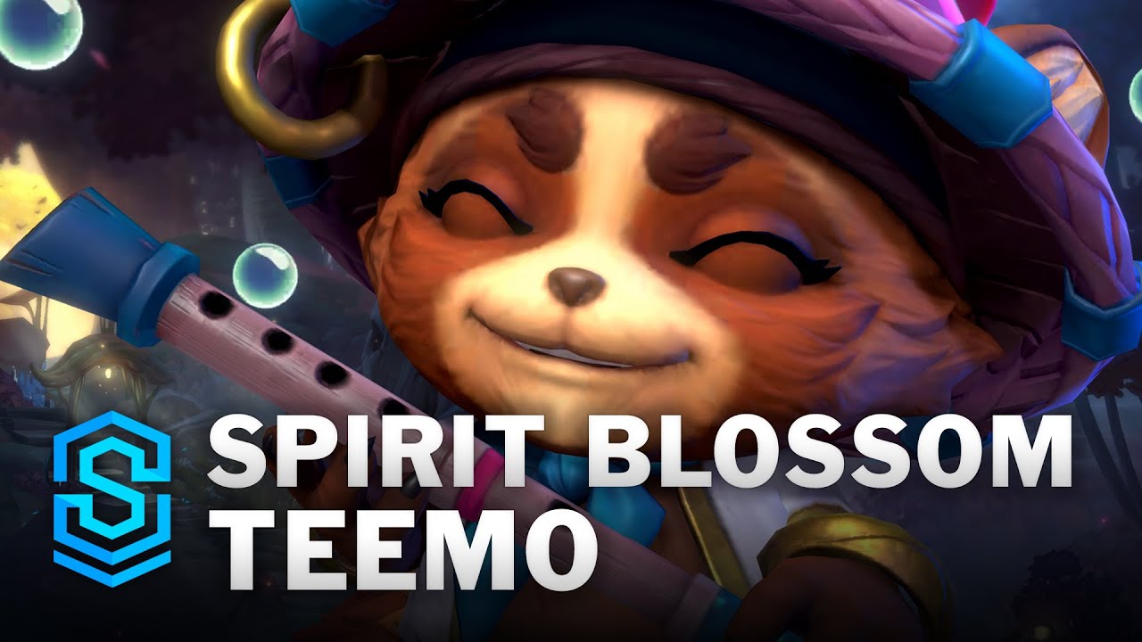 Spirit Blossom Teemo Wild Rift Skin Spotlight