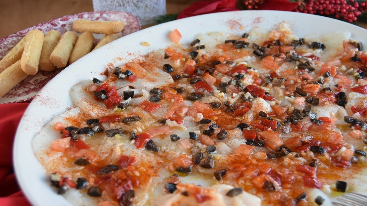 👌 Carpaccio de bacalao muy fácil Y ESTÁ BUENÍSIMO !!