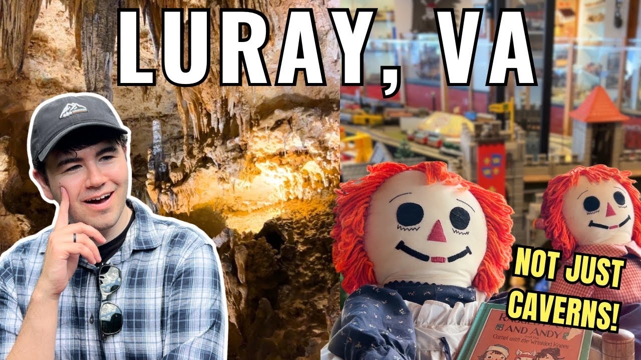 LURAY, VA Travel Vlog | Caverns, Maze, Hidden Gems, & Museums