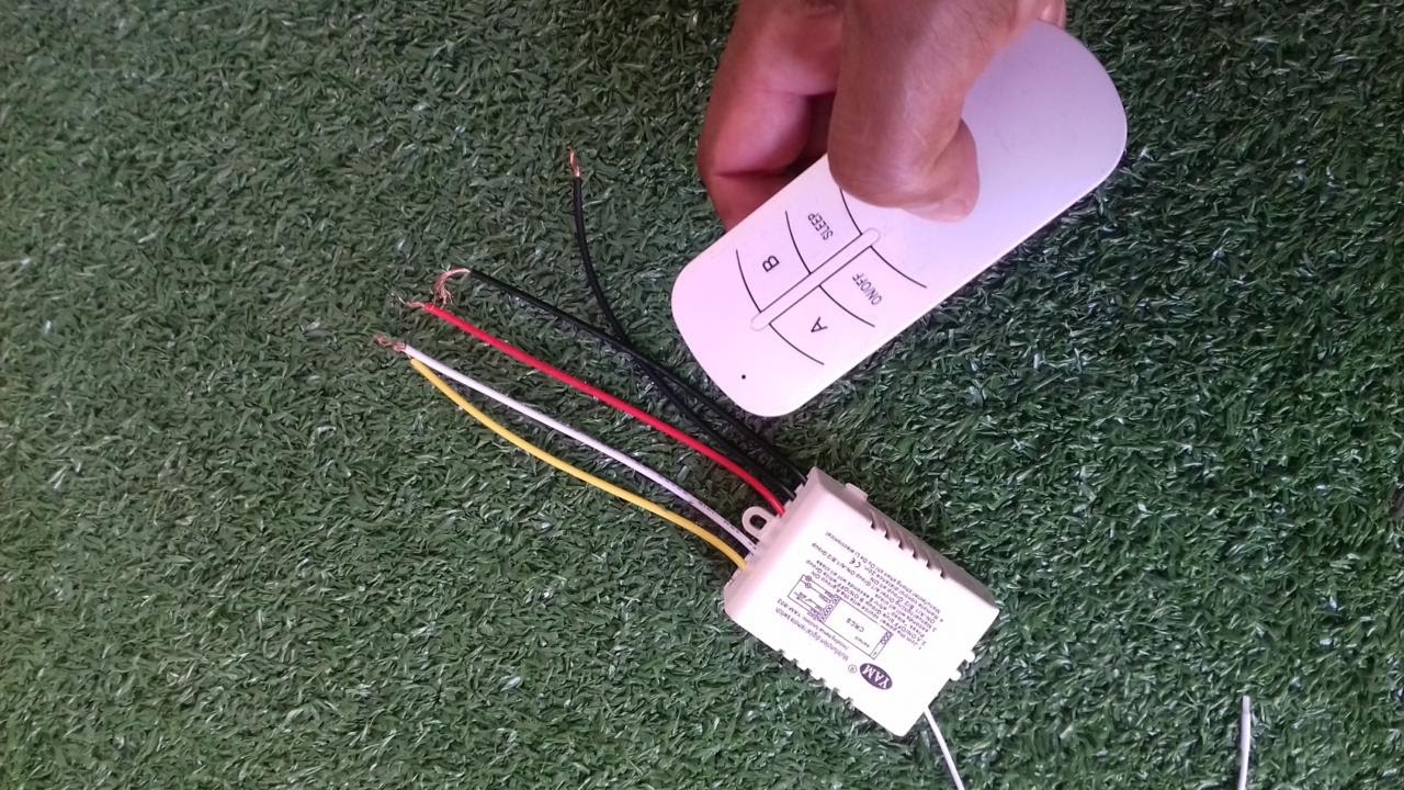 INTERRUPTOR DE LÂMPADAS ACIONADAS POR CONTROLE REMOTO