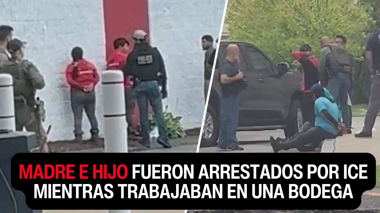 Un fuerte operativo de ICE en una bodega termina con el arresto de una madre salvadoreña y su hijo
