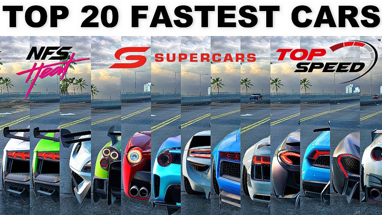 Top 20 Fastest Cars in NFS Heat (2022 Update)