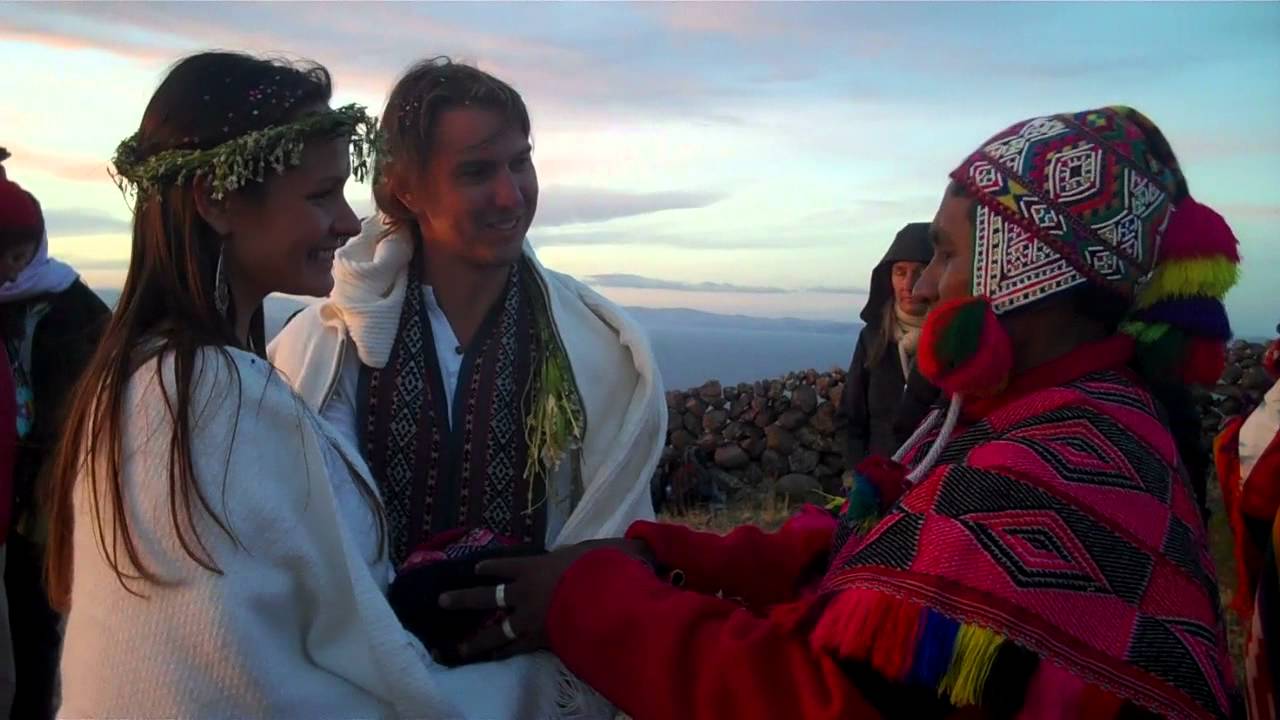 Divine Union Ceremony Isle of Amantani, Peru with Q'ero Laika Elder Don Francisco