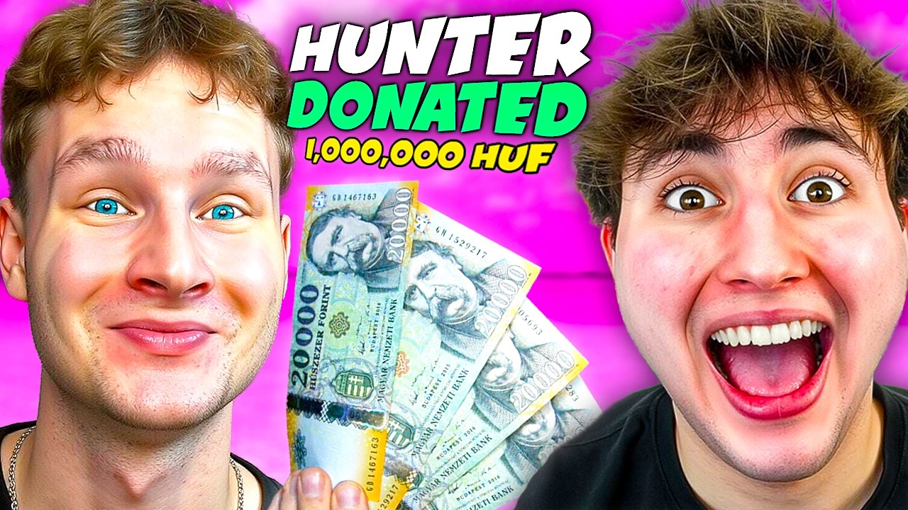 1,000,000 Forintot Donateltem Magyar Vide&oacute;soknak