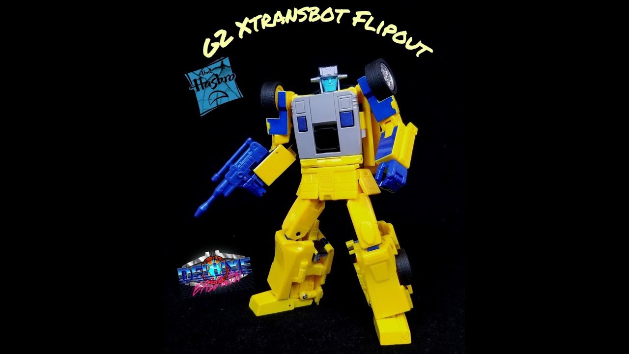 Transformers Review of 3rd Party Xtransbots G2 Flipout!! (Wildrider)