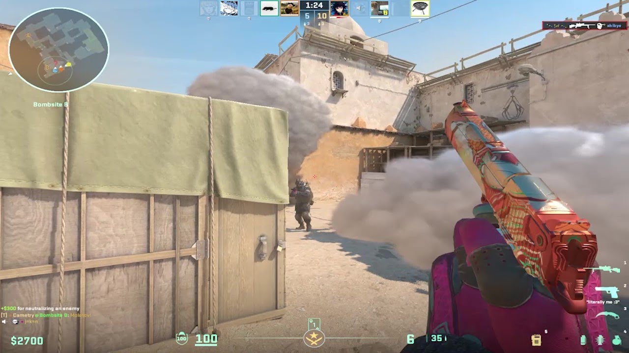 a nice clip dump to take a dump to