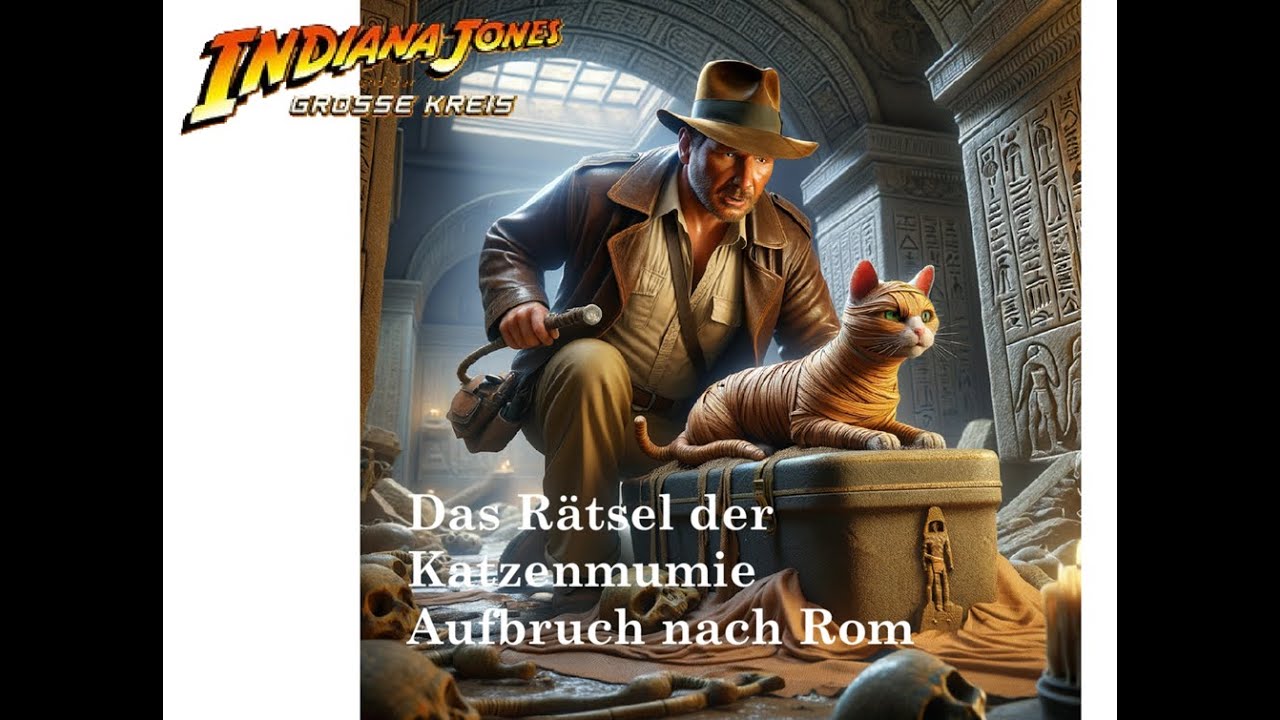 Das Rätsel der Katzenmumie  - Aufbruch nach Rom  | Indiana Jones und der Große Kreis | Teil #02