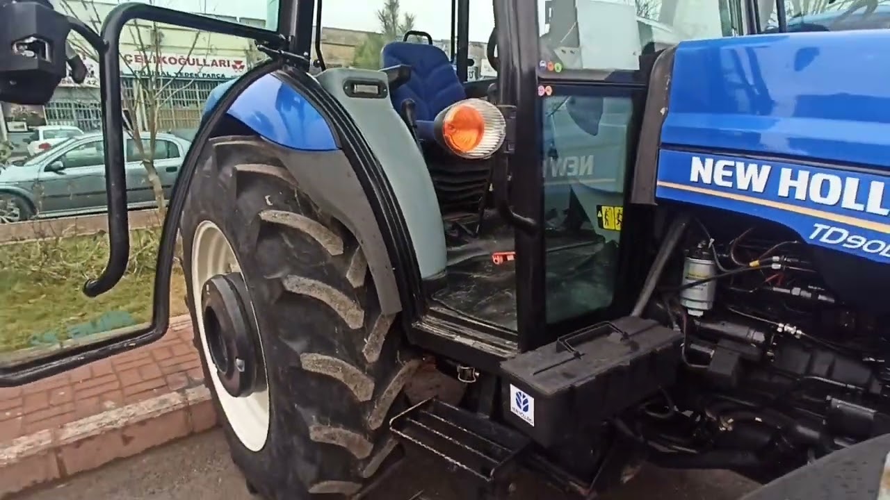 Newholland TD90D turbointercooler 2012 #newholland #traktor #tanıtım #gopro #kırşehir #part5