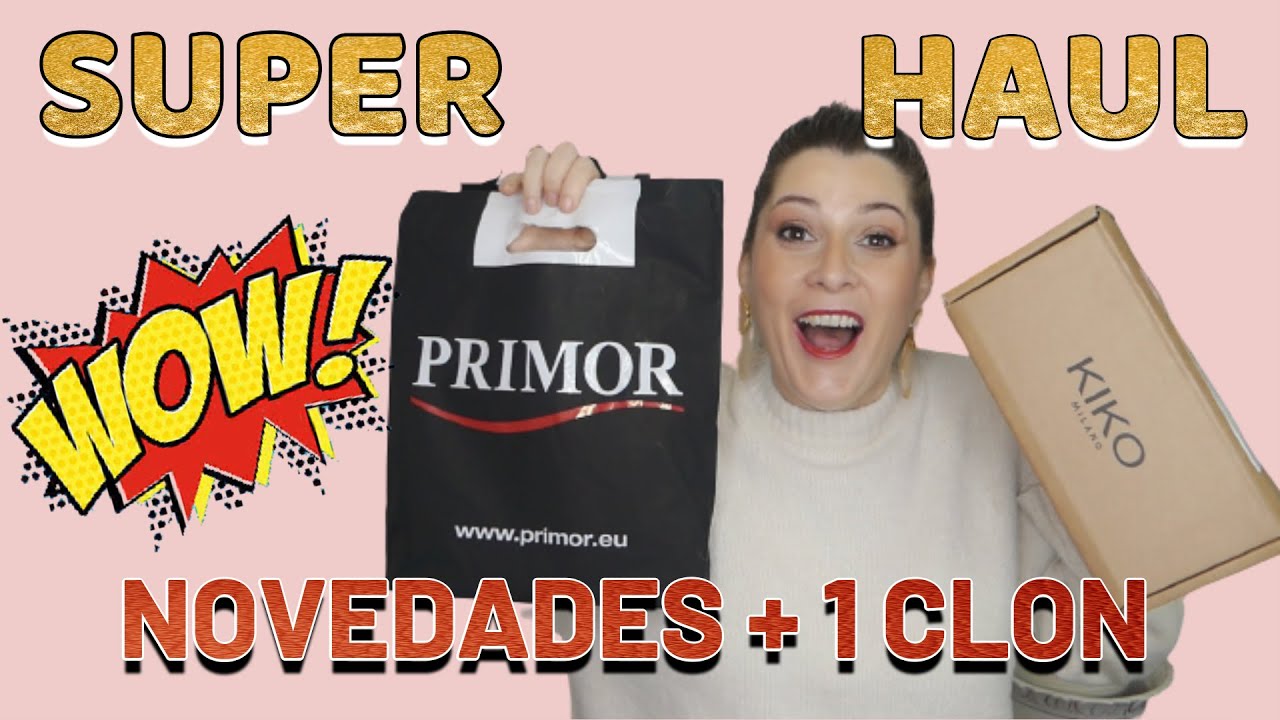 HAUL// PRIMOR*  KIKO* 🛍 NOVEDADES + 1 CLON de W7