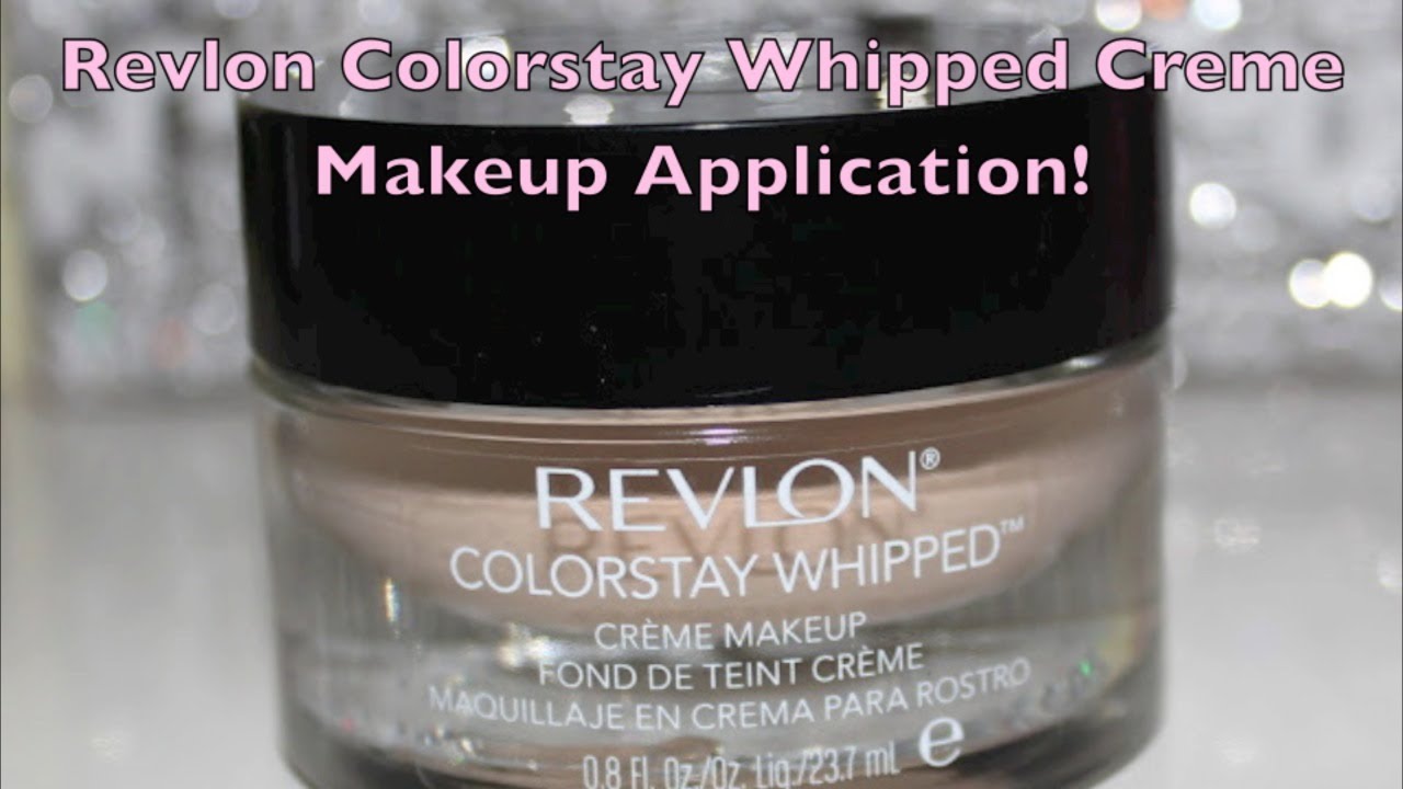 NEW Revlon Colorstay Whipped Creme Makeup Application!