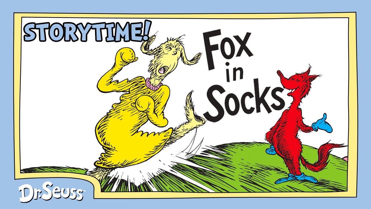 Can Mr. Knox Say These Tricky Tongue Twisters?! | Fox In Socks | Storytime | Dr. Seuss