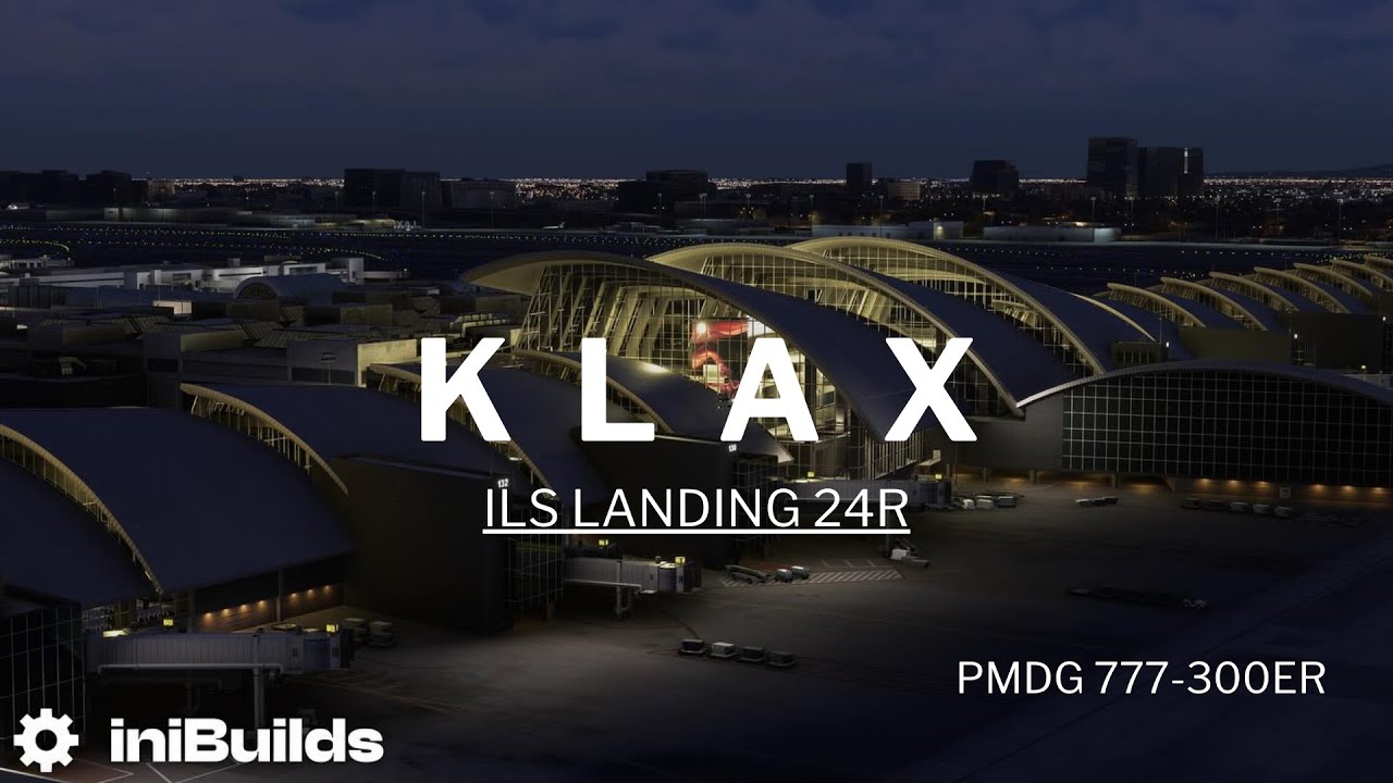 MSFS 2020 | Sunset Landing on Los Angeles | PMDG 777-300ER