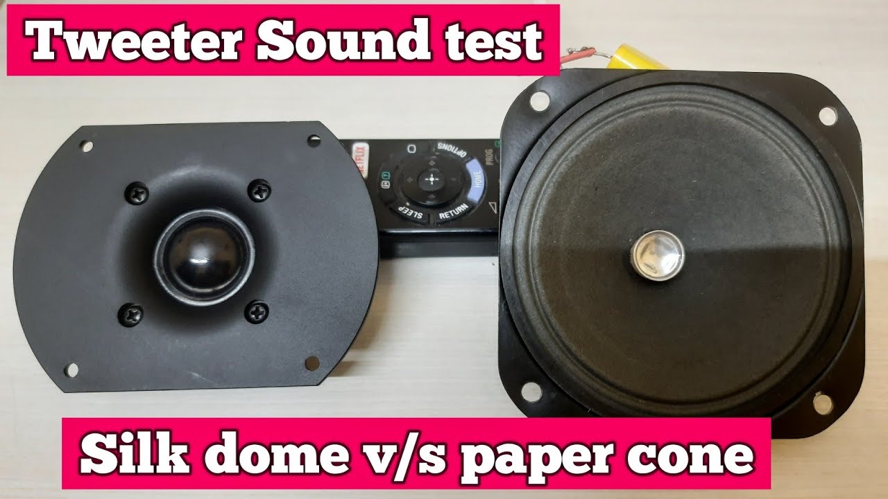 Tweeter sound test! silk dome tweeter vs paper cone tweeter! sweton! doogesound! amplifier! speaker