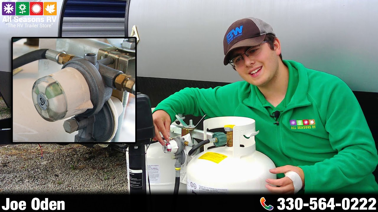 How to Properly Setup the Dual Propane Tanks on a Camper with Joe Oden