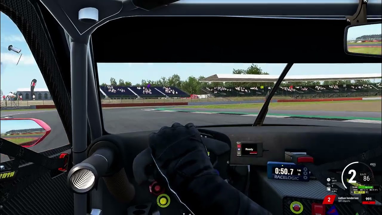 ACC 2018 GTR 1.57.300 silverstone quali lap