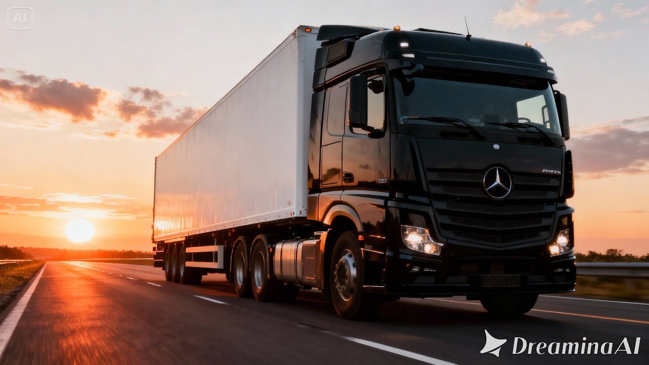 Euro Truck Simulator 2 - Entrega de Iogurte na Estrada!  ( Gameplay 1080p )