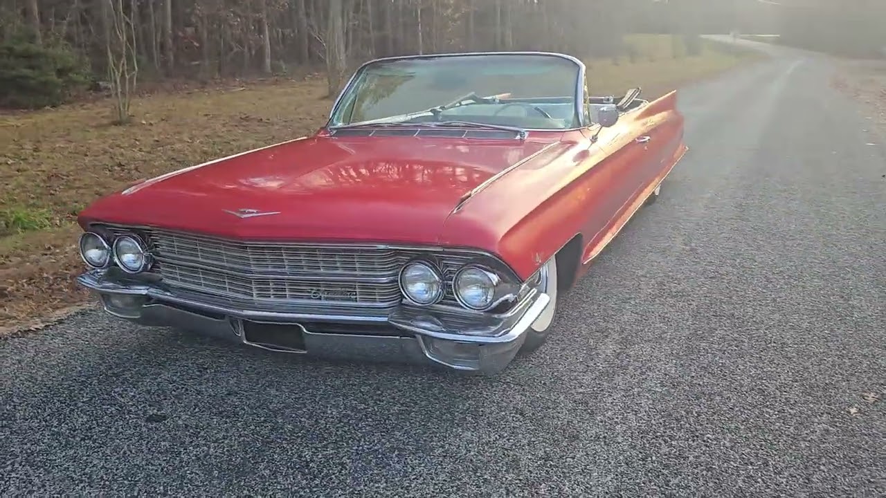 Продаётся кабриолет Cadillac 1962 года выпуска, купленный в Rumley Motors Classic Cars. Доступно ...