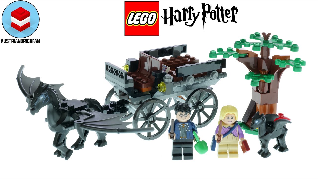 LEGO Harry Potter 76400 Hogwarts Carriage and Thestrals Speed Build