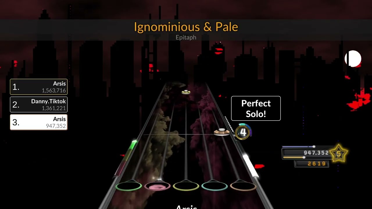 Necrophagist Solo Medley expert guitar 100% PFC reFC